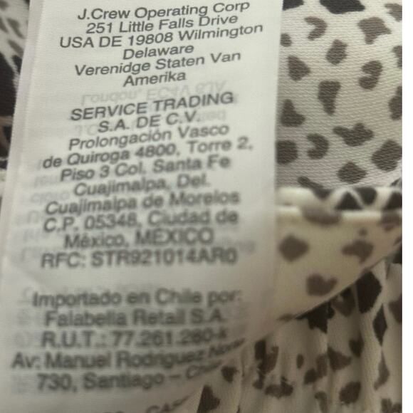 J. Crew Jamie Pant Womans 12 Pull on Reptile Print Flat Front Comfort Contempory - Picture 5 of 11